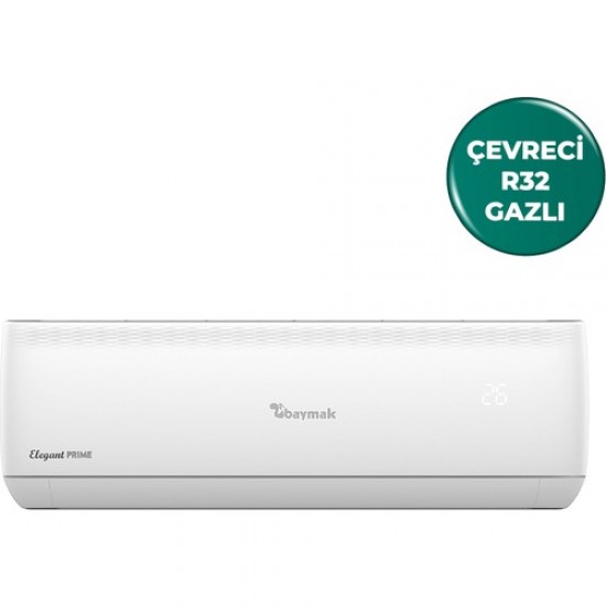 Baymak (Montaj Dahil) Elegant Prime 18.000 Btu A++ Inverter Klima (TEŞHİR ÜRÜNÜ) 2YIL GARANTİLİ ÜCRETSİZ TESLİMAT---6799TL--