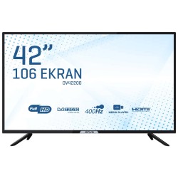 Onvo OV42200 42'' 106 Ekran Dahili Uydulu Full Hd LED Tv (TEŞHİR ÜRÜNÜ) 2YIL GARANTİLİ ÜCRETSİZ TESLİMAT---1799TL--