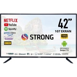 Strong CV42ES4000 42" 107 Ekran Uydu Alıcılı Full HD Android Smart LED TV (TEŞHİR ÜRÜNÜ) 2YIL GARANTİLİ ÜCRETSİZ TESLİMAT---1899TL--