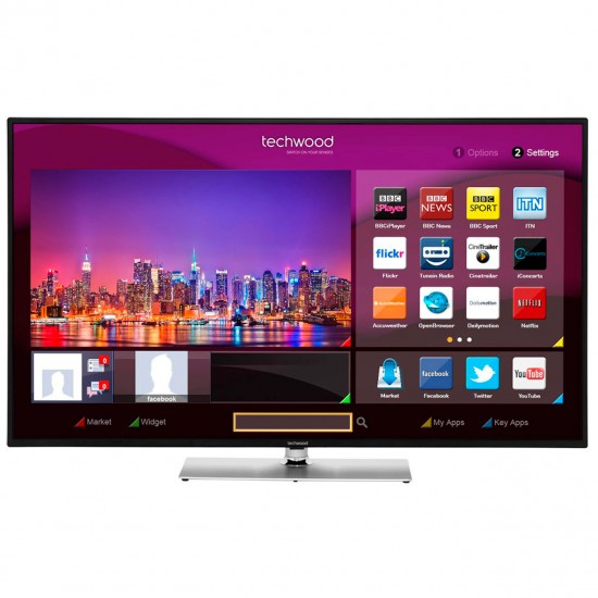 TECHWOOD 102 EKRAN DAHİLİ UYDU ALICILI+SMART LED TV FULL HD HDMI 2 YIL GARANTİLİ ÜCRETSİZ TESLİMAT ---1099TL--