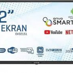 Onvo OV32151 32" 2YIL GARANTİLİ ÜCRETSİZ TESLİMAT---735TL--