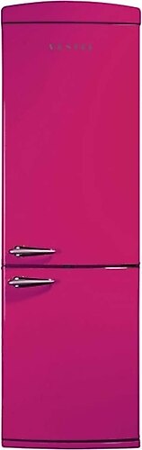VESTEL RETRO PEMBE KOMBİ TİPİ NO FROST BUZDOLABI